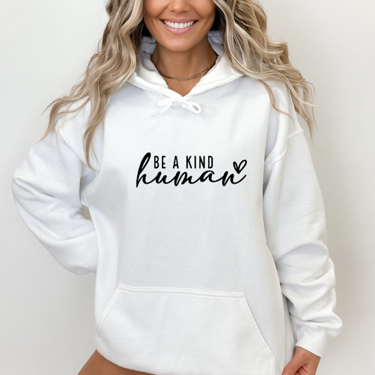 Be a kind human with ♥ Hoodie