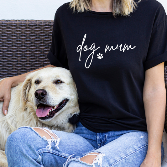 Dog Mum Paw T-Shirt